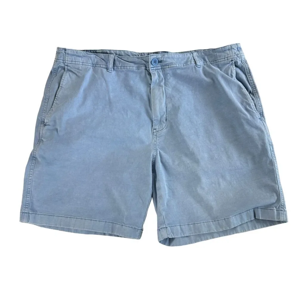 Vineyard Vines Shorts Mens 40 Blue Island Garment Dye‎ Cotton Stretch Chino 7